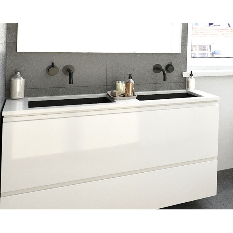 Badeloft 16.5'' Polymarble Rectangular Undermount Bathroom Sink Wayfair